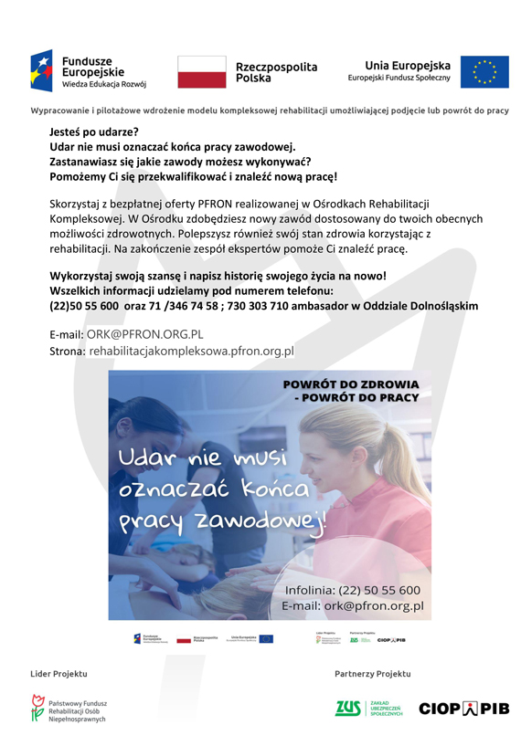 Plakat Projektu