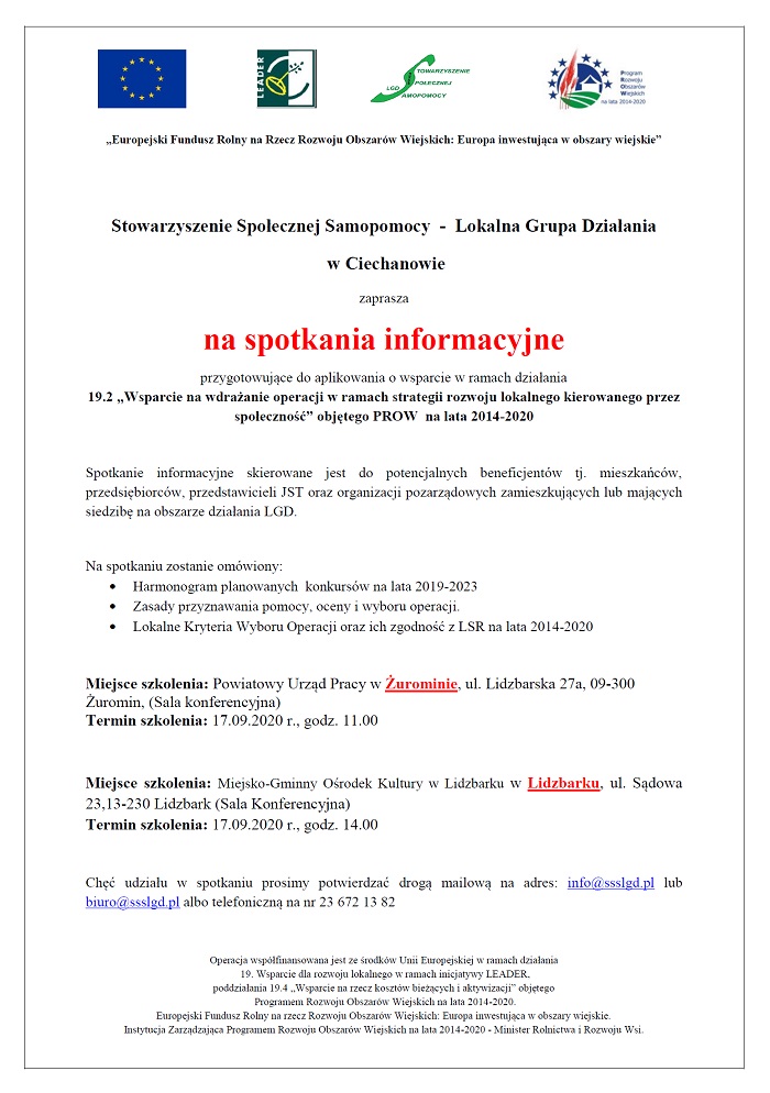 Spotkania LDG w gminach - plakat - zuromin lidzbark 09-2020.jpg