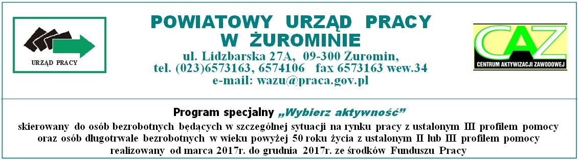 logo programu wybierz aktywność